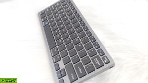 Bàn phím không dây mini W159 pin sạc đa kết nối bluetooth 5.0  Usb wireless 2.4G cho máy tính laptop smartphone