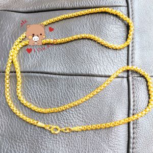 (Có Video Thật) Dây Chuyền Nam Kiểu Xích Mạ Vàng 24K Cao Cấp - Dài 50 cm dây to 5 ly - Đeo Đi Dự Tiệc Cưới Bar Cà Phê Cực Sang - Lokalo 27922