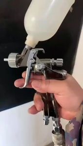 SAIGAOLE Spray Gun MINI T40 - Semprotan Cat Upper Pot Nozzle 0.8-1MM