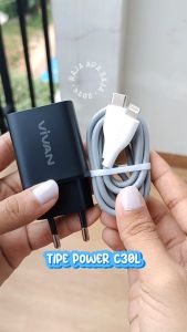 Charger USB Type C to Lightning 3A 30W IP Fast Charging PD Vivan Power C30L