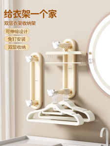 ตู้เสื้อผ้าแบบแขวนได้บนผนัง รูปตัวเอฟสำหรับใช้ในบ้าน สามารถยืดหยุ่นได้ ชั้นวางของที่แขวนเสื้อผ้าในบ้าน ชั้นวางของสำหรับใส่เสื้อผ้า