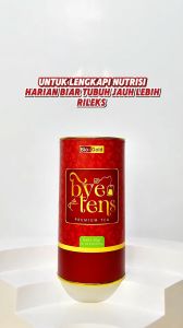 Paket 2 Kaleng Bye Tens Bio Gold & Teh Hipertensi untuk Melancarkan Peredaran Darah