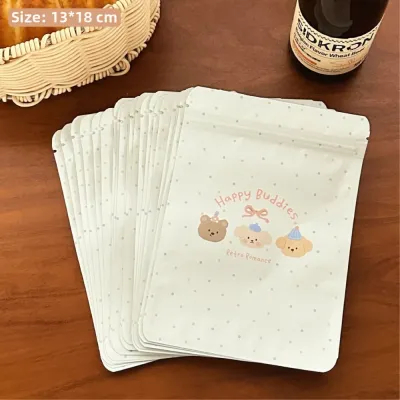 SHANNAIER | Cute Bear Design Self-Sealing Bags Sealed