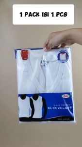 Kaos Sleeveless RIDER V-NECK R 226 Putih Isi 1Pcs