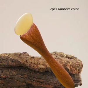 Face Lifting Tool Sandalwood Massager for Puffy Skin Reduction 1/2PCS Skin Tightening Facial Beauty at Home