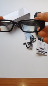 CCTV kamera mini Glasses 1080P HD Kamera Pengintai Model Kacamata