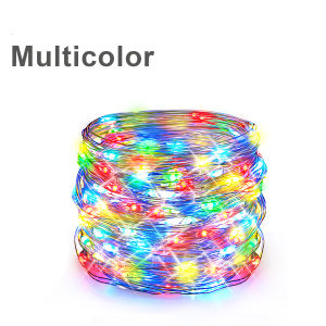 Home Party Decoration Christmas Fairy Light Holiday New Year LED String Lights 8 Modes Lighting 10M 20M 30M 50M 100M Room Decor