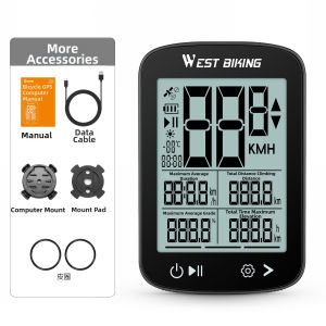 West Biking | GPS Wireless Smart Bike Computer
