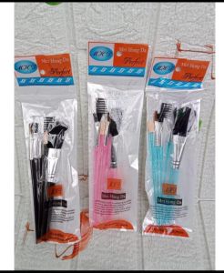 Kuas Make Up Set 7IN1 Makeup Brush Premium Quality Kuas Wajah Alat Kosmetik Dengan Box Cantik