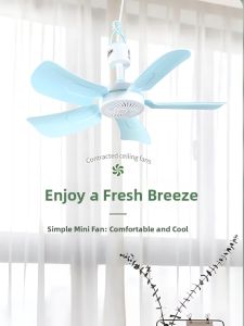Mosquito Net Electric Fan Silent High Wind