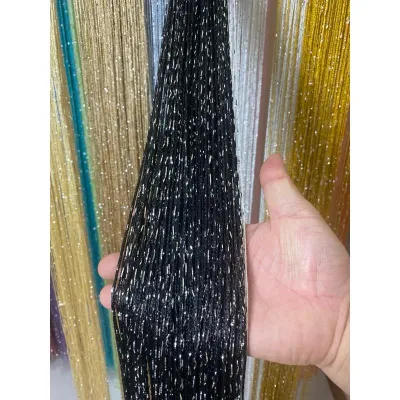 TIRAI GLITER GOLD / EMAS 100CM X 200CM/ GORDEN PINTU / GORDEN JENDELA