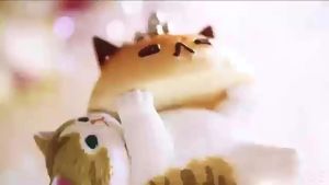 Mofusand Plump Series Blind Box Hamburger Bread Cat Fruit Cat Figures Kawaii Desktop Decoration Collectable Toy Birthday Gift