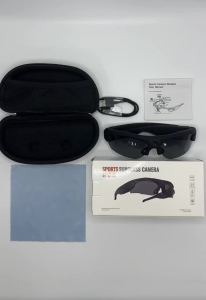 FHD POV Camera Sunglasses Wireless WIFI 1080P FPV Outdoor Sports Recording Eyeglasses Wearable Bodycam Smart Video Glasses