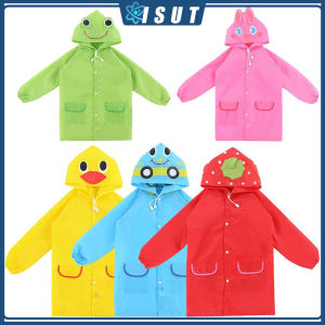 Raincoat Kids Cartoon Animal Style Student Poncho Kid Rain Coat Baby Cartoon 3D Waterproof Raincoat Baby Cute Waterproof Kids Raincoat Funny Waterproof Poncho