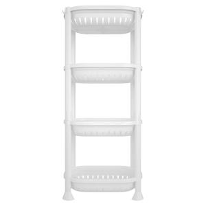 Bathroom Plastic Storage Rack Floor-Mounted Multi-Layer Washstand Organizer Toilet Accessories Sink Shelf Bathroom Decor