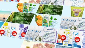 VAPORIN Aromatherapy Oil 10ml Bundle of 10 For Headache Cold Stress Relief