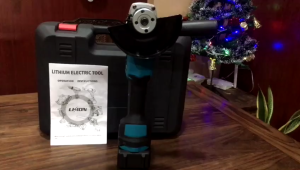 FLIGMANMesin gerinda tangan cordless-Angle Grinder Brushless 4in 240V electric powered tool 800WATT