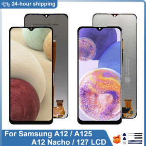 6.5” For Samsung Galaxy A12 Display SM-A125F/DSN LCD Touch Screen Digitizer For Galaxy A12 Nacho LCD SM-A127F/DSN SM-A127M