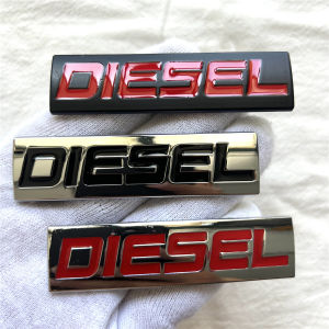 โลโก้รถยนต์ดีเซลโลหะ เหมาะสำหรับติดตั้งบนตัวถัง ฝากระโปรงท้าย ด้านข้างรถยนต์ ใช้เป็นสติกเกอร์ตกแต่งรถยนต์