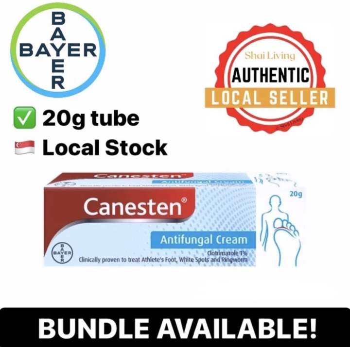 Canesten Antifungal Cream, 20g Lazada Singapore