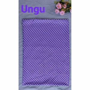Urung Bantal Resleting Motif Polkadot Totol Totol Kain Katun untuk diisi Kapuk Dakron Silikon