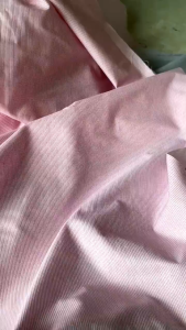 Vải Xuất Dư Kate Sợi Dệt 60/40 Caro Nhí Hồng - Không Giãn Khổ 1m5 - May Áo Sơ Mi Đầm Bộ Đùi