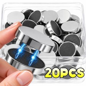 Windproof Magnetic Curtain Buckle Strong Magnet Clips Reusable Tablecloth Fixing Fastener Shower Curtain Window Screen Home