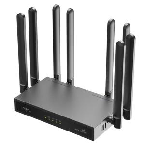Plery | Industrial 4G SIM Card Router WiFi6 8 Antenna 4G to WiFi to Wired