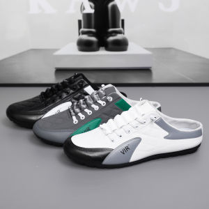 Slip On Half Shoes For Men: Korean Style Comfort Sneakers & Walking Shoes On Sale
