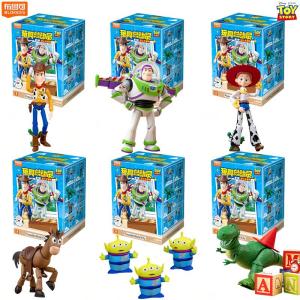 Original BLOKEES Toy Story Disney Pixar Woody Buzz Lightyear Jessie Rex Bullseye Alien Action Figures Assemble Model Toys Gift