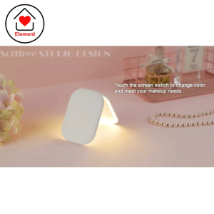 [SG Seller] Ultra Slim Make Up Mirror with 3 way dimmable LED lights | Trave Pocket Mirror