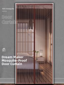 SHUYI | Mosquito and Fly Repellent Magnetic Door Curtain Self-Adhesive