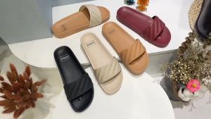 Ready Stock NIUMIMI NS143 Flothree Sandal Women’s Sandals Kasut Wanita Murah Shoe Flat Shoes Heel Travel Lady Perempuan