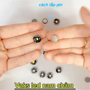 1 cái Chip LED nam châm 10mm đa sắc màu có loại chớp và không chớp sử dụng cho tượng nhỏ mô hình đồ thủ công đồ chơi trang trí..