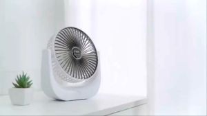 Quạt Sạc Tích Điện Xoay 120 Độ KY-903