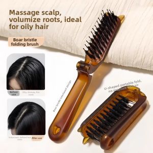 Portable Foldable Hair Styling Comb for Volume and Teasing