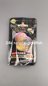 OKIKO BLACK PLATINUM HEAD HUNCHER AND COLOR ENHANCER FOR FLOWERHORN ORIGINAL THAILAND