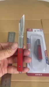 Dao ghép cây Chumei dao ghép chồi dạng gấp gọn cán gổ đỏ