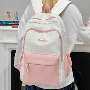 Trendy Fresh Forest System Printed Womens Backpack 2025 New Style Travel Student School Bag Tourist Backpack Shoulder Bag