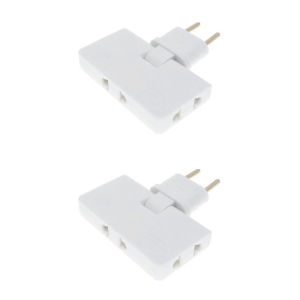 1/2/3/4Pcs Brazil Israel Plug 3 Way Splitter Mini 3 In1 Outlet Wireless Extension Power Strip AC110~250V 10A