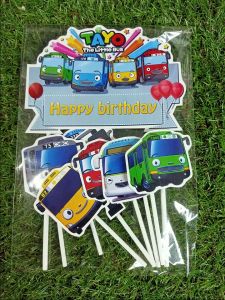 Topper Cake Tayo: Dekorasi Kue Ulang Tahun yang Menyenangkan