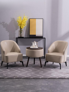 Balcony Three-Piece Tables and Chairs Small Coffee Table Combination Minimalist Modern Living Room Bedroom Casual Couch Nordic Entry Lux Style