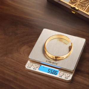 KTRUE | High Precision Gold Jewelry Weighing Scale 0.01g
