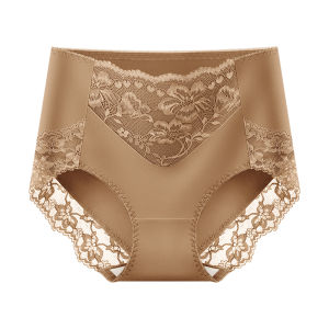 DREAM TIME | กางเกงชั้นในสตรีรูปสามเหลี่ยมขอบสูง ผ้าฝ้ายไร้ตะเข็บ ป้องกันแบคทีเรีย สำหรับฤดูร้อน