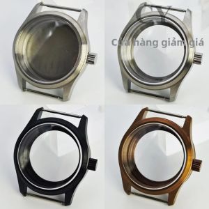 Vỏ Đồng Hồ Màu Đồng Bạc Đen 36mm 39mm Với Kính Sapphire Dành Cho Máy ETA2824 PT5000 Vỏ Thép Không Gỉ Mặt Số Phù Hợp