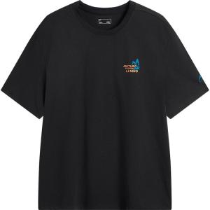 Áo Thun Nam Lining Mùa Hè Mới in Họa Tiết Cổ Tròn Tay Ngắn Thể Thao Thường Ngày Cho Cặp Đôi