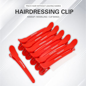 คลิปไร้รอยแต่งผมกิ๊บปากเป็ด ทำผมราก คลิปหนีบตกแต่งกิ๊บ ติดผมม้า หน้าและสีสัน