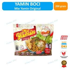 BOCI MIE YAMIN Mantap Jiwa All Varian - Rasa Original Asin Extra pedas Gurih khas garut kedaidki
