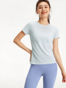 VFU | Seamless One-piece Stretchy Fitness Shirt Short-sleeve Spring/Summer