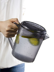 Thickened Plastic Cold Water Pot Japanese Style Large Capacity for Home Restaurant Beverage Pot High Temperature Resistant 1.5L 2.3L